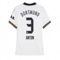 Echipament fotbal Borussia Dortmund Waldemar Anton #3 Tricou Treilea 2024-25 pentru femei maneca scurta